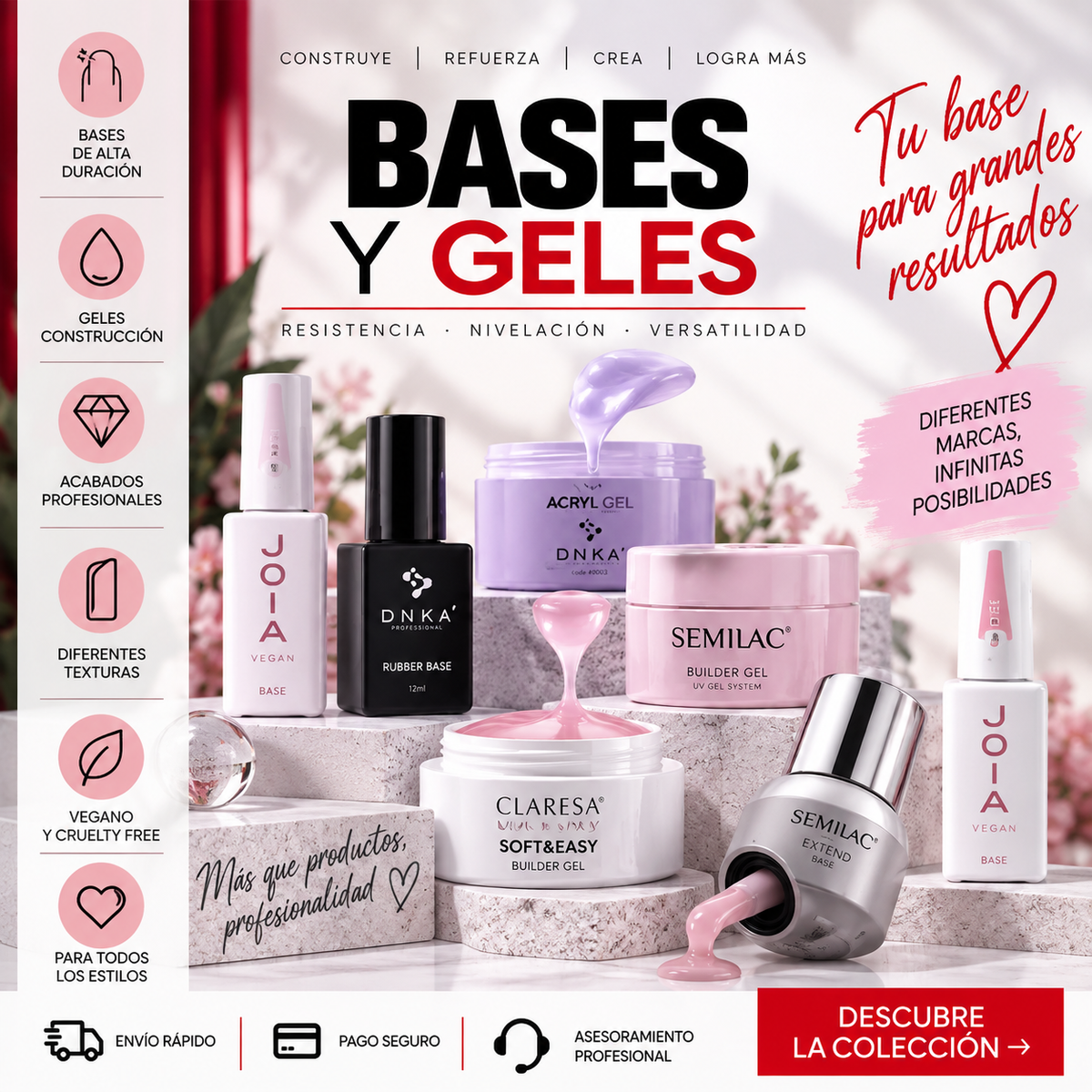 BASES Y GELES