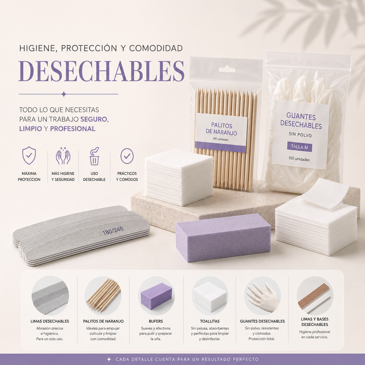 DESECHABLES Y MOLDES