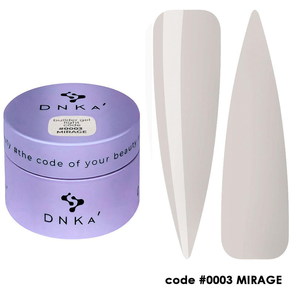 BUILDER GEL DNKa' LIGHT #0003 MIRAGE 30ML