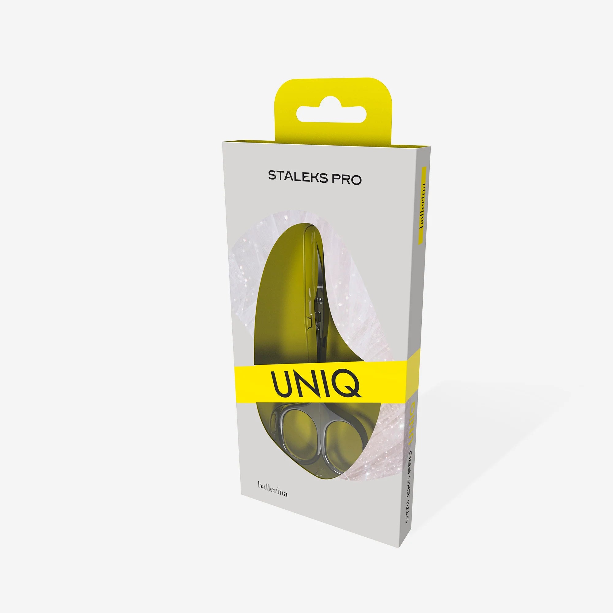 STALEKS PRO UNIQ SQ-10/4 TIJERAS PROFESIONALES CUTÍCULAS BALLERINA