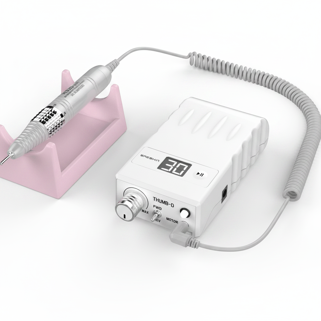 SAESHIN TORNO MICROMOTOR THUMB DIGITAL PORTATIL BLANCO 30.000 RPM