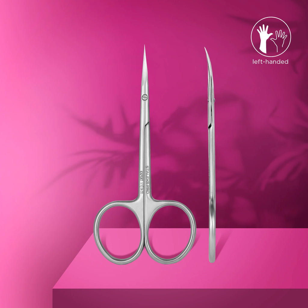 STALEKS PRO EXPERT PARA ZURDOS 11/3 TIJERAS PROFESIONALES CUTÍCULAS