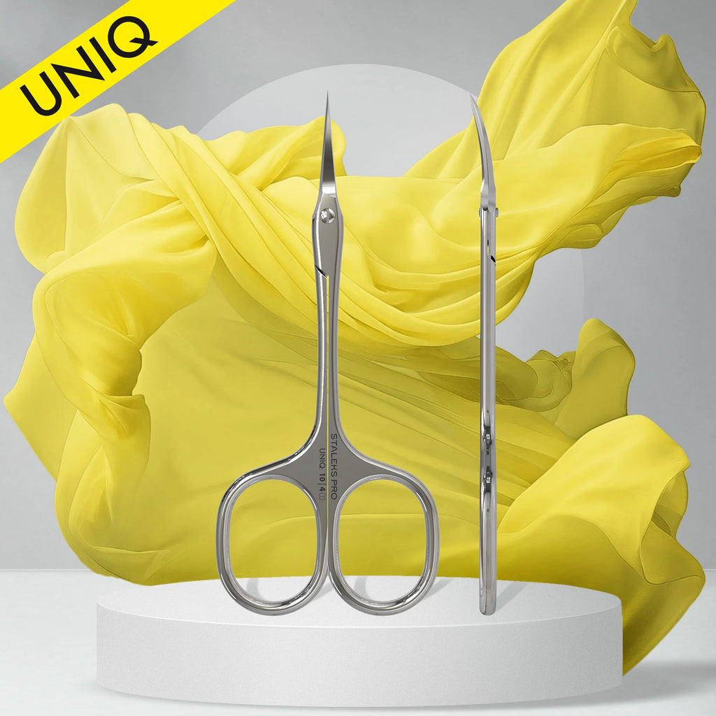 STALEKS PRO UNIQ SQ-10/4 TIJERAS PROFESIONALES CUTÍCULAS BALLERINA