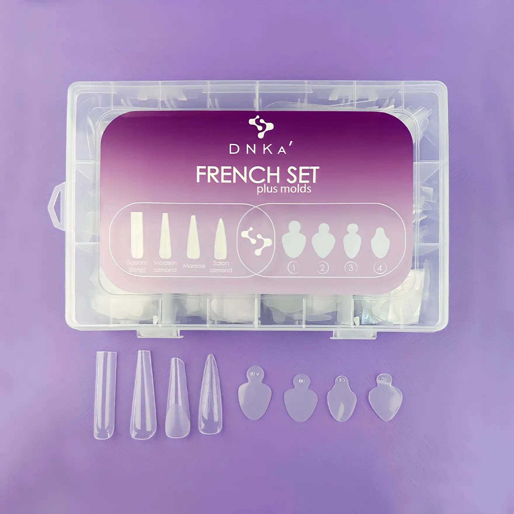 TOP MOLDES DNKa' FRENCH SET PLUS 192/96 PCS