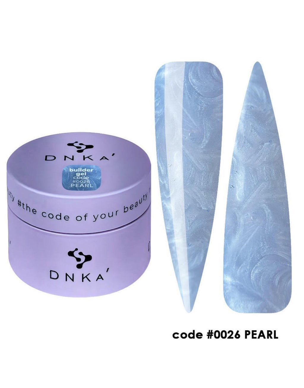 BUILDER GEL DNKa' #0026 PEARL NEW FORMULA 30ML
