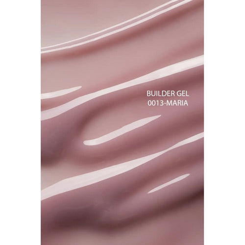DNKa' BUILDER GEL NEW FORMULA #0013 MARIA muestra una textura de gel para manicura profesional uñas.