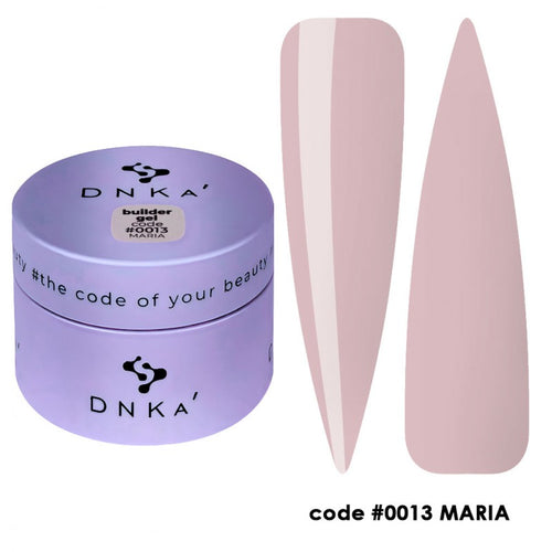DNKa' BUILDER GEL NEW FORMULA #0013 MARIA, gel de modelado profesional para manicura en tienda de uñas en España.