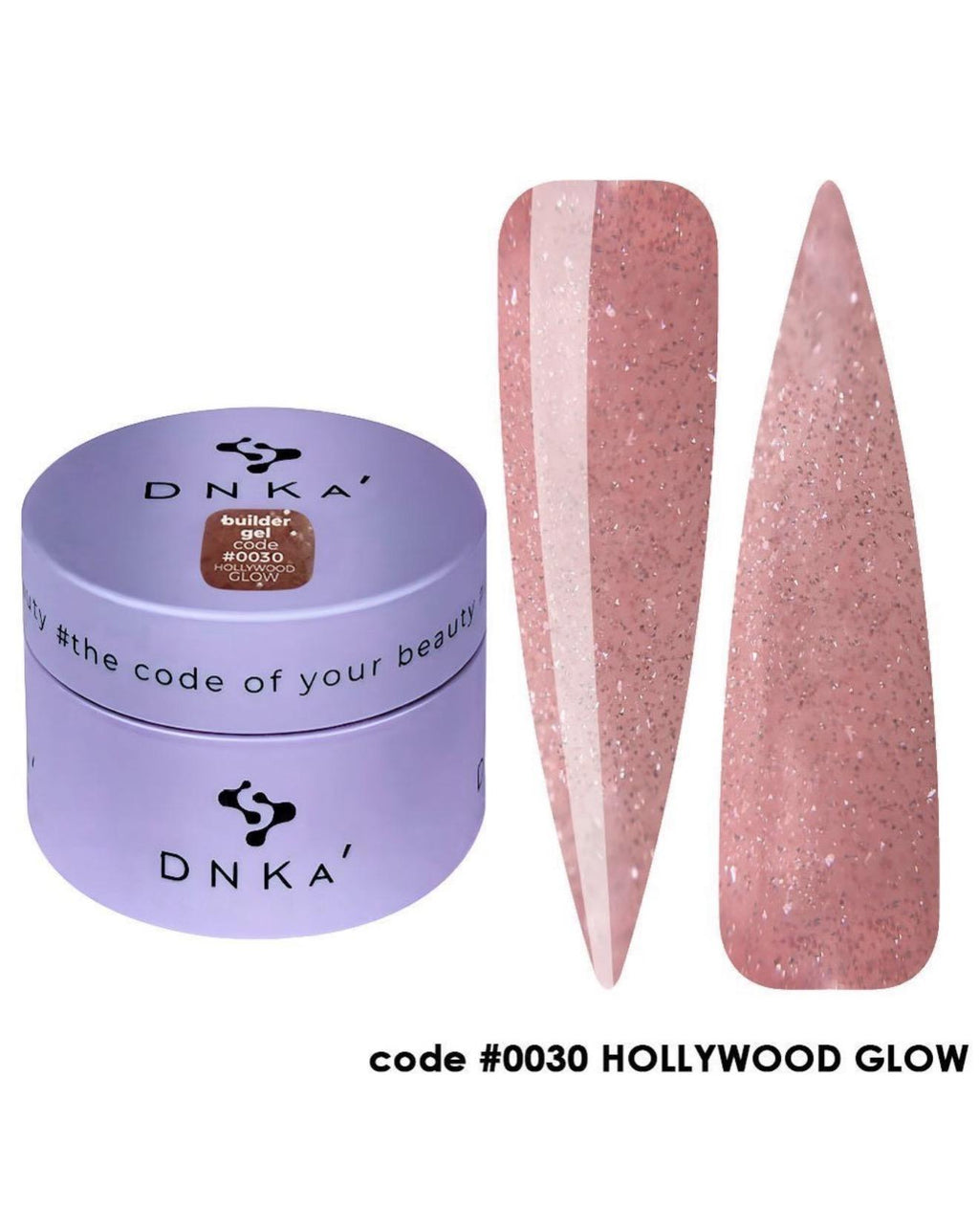 BUILDER GEL DNKa' #0030 HOLLYWOOD GLOW 30ML