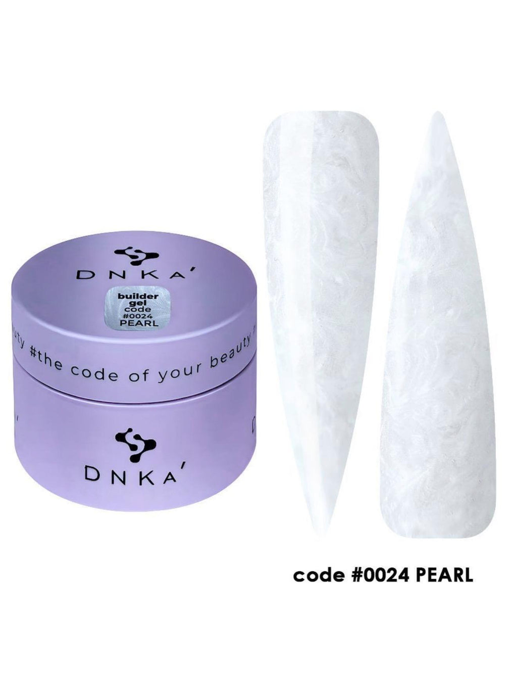 BUILDER GEL DNKa' #0024 PEARL NEW FORMULA 30ML