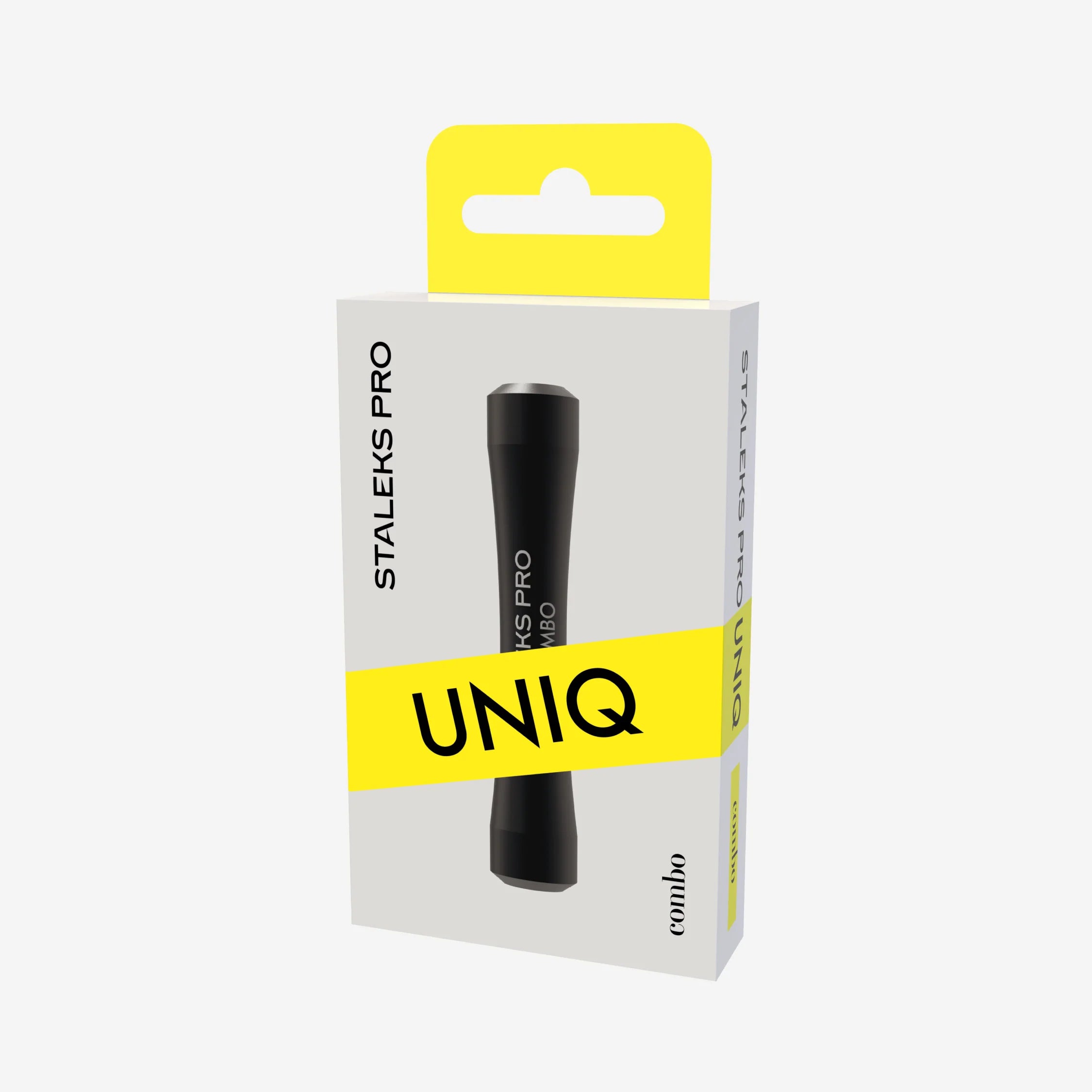 STALEKS PRO MANGO EMPUJADOR COMBO UNIQ 10 NEGRO PIEZA REEMPLAZABLE