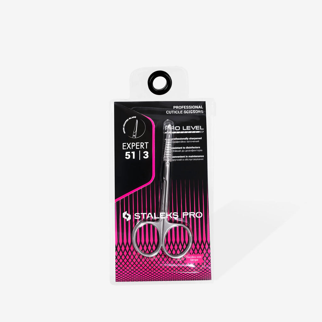 STALEKS PRO EXPERT 51/3 CON GANCHO TIJERAS PROFESIONALES CUTÍCULAS