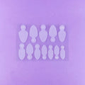 MOLDE SILICONA FRENCH DNKa' #0003 36 PCS