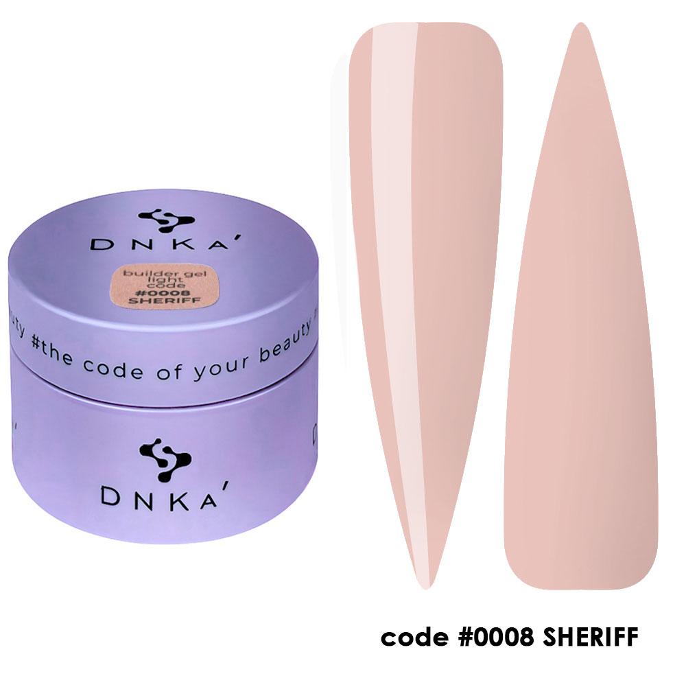 BUILDER GEL DNKa' LIGHT #0008 SHERIFF 30ML