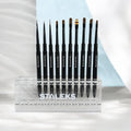 Colección de Pinceles Staleks Pro – Kit Profesional de 10 Pinceles