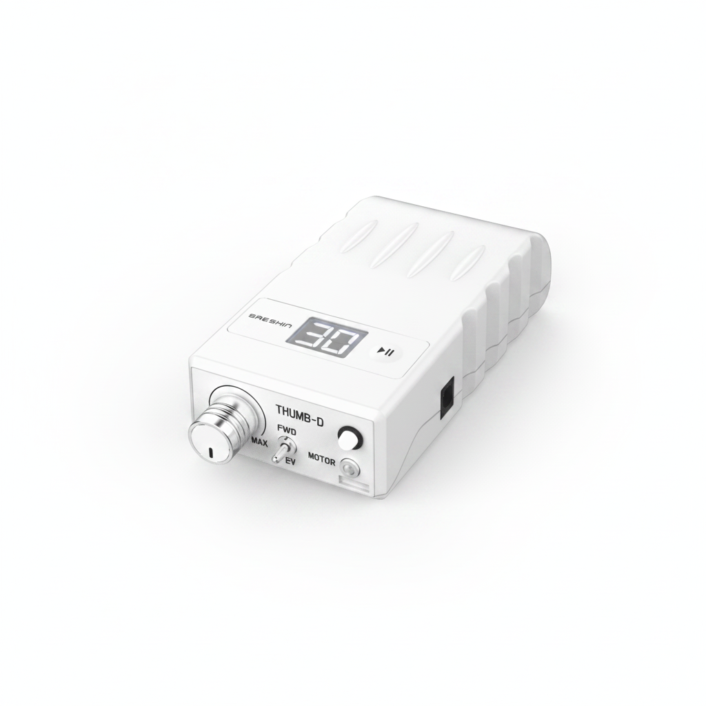 SAESHIN TORNO MICROMOTOR THUMB DIGITAL PORTATIL BLANCO 30.000 RPM