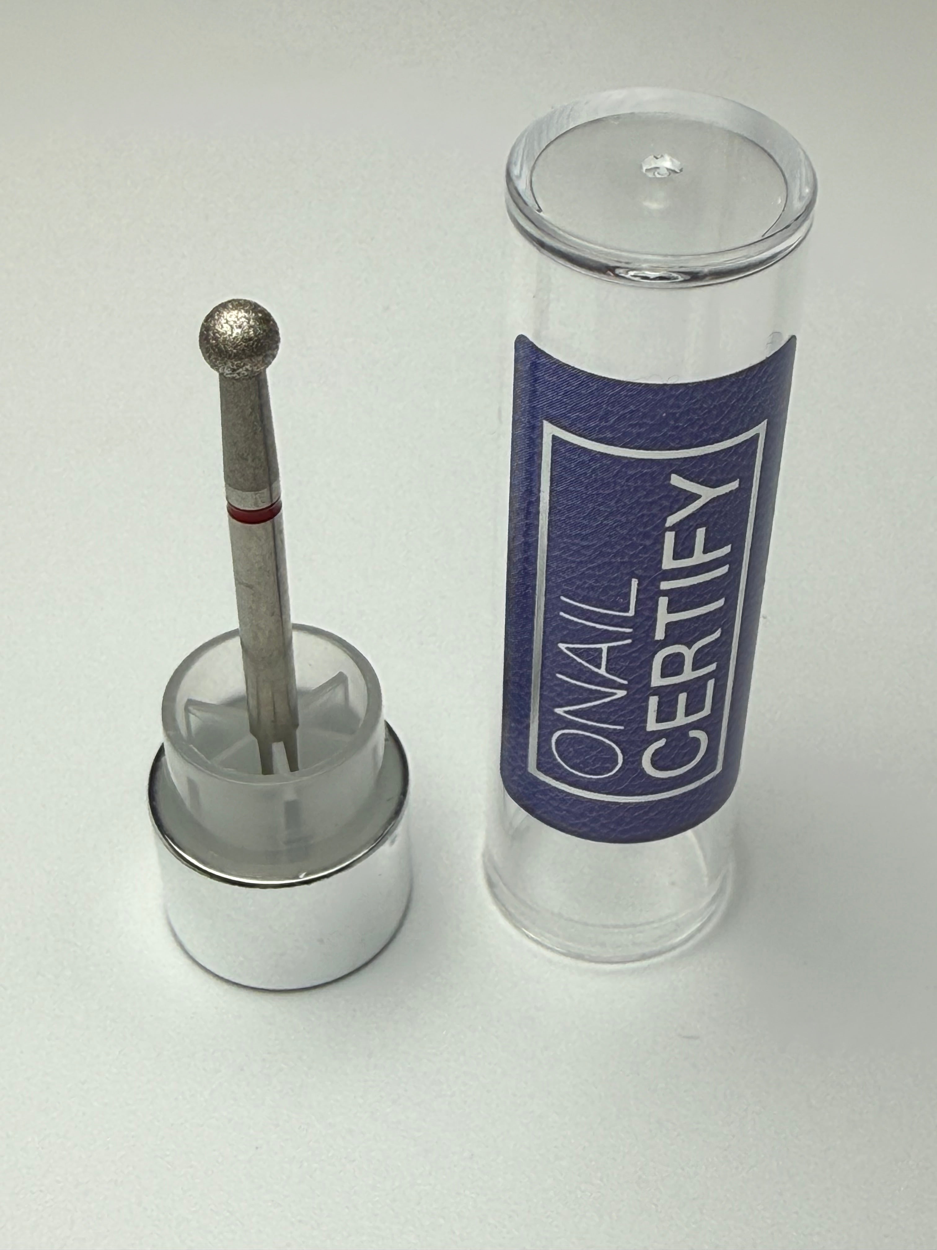 FRESA DIAMANTE BOLA ROJA 4,0MM PARA MICROMOTOR O'NAIL