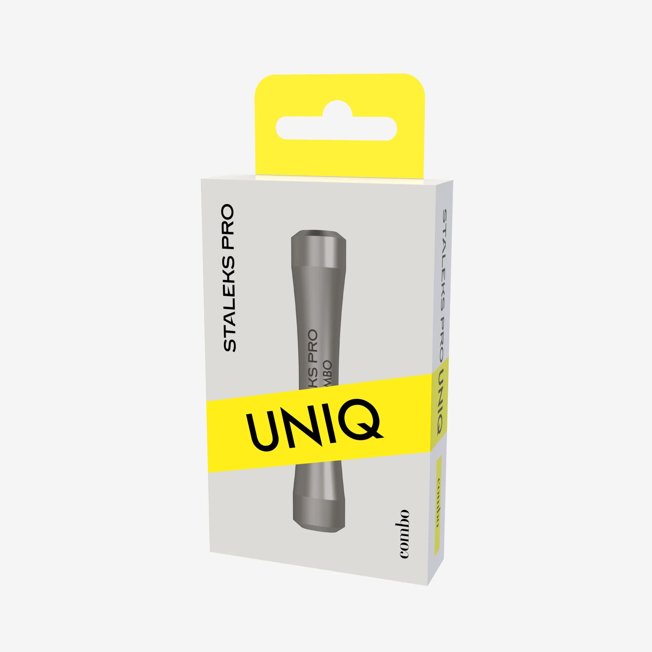 STALEKS PRO MANGO EMPUJADOR COMBO UNIQ 10B GRIS PIEZA REEMPLAZABLE