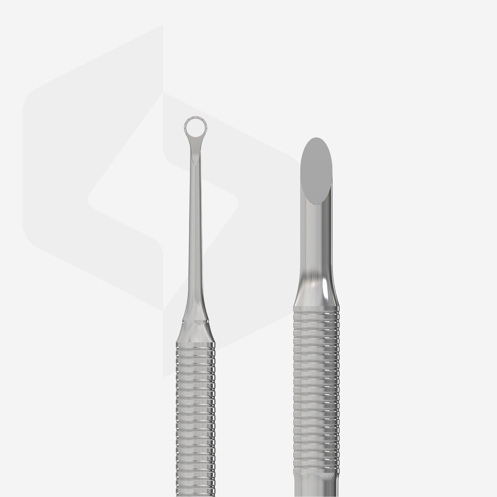 STALEKS PRO EMPUJADOR DE MANICURA EXPERT 51/2 PALITO DE NARANJO Y ANILLO