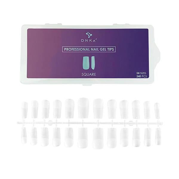 TIPS GEL DNKA SQUARE 240 PCS