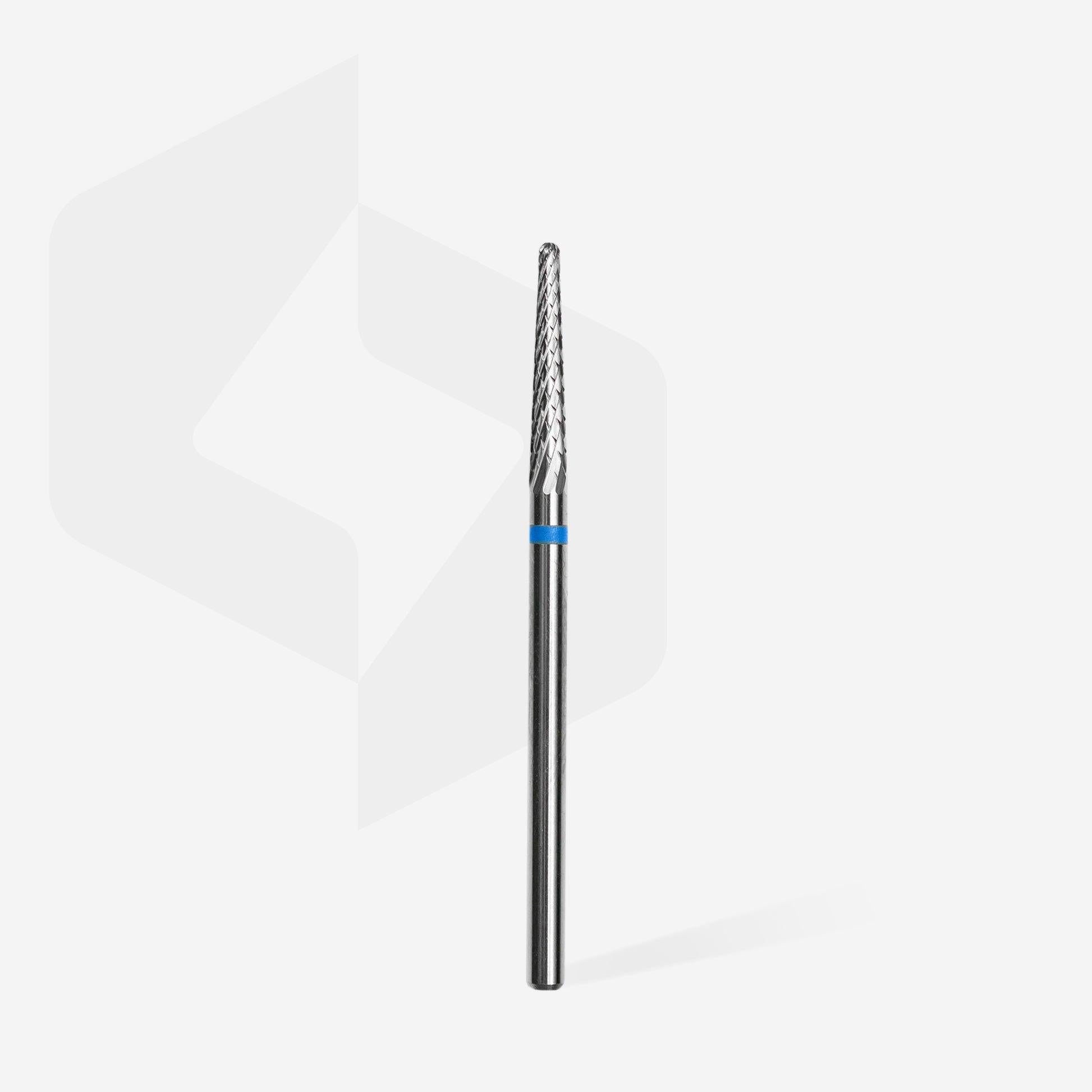 STALEKS PRO BROCA DE CARBURO EXPERT CONO AZUL DIÁMETRO 2,3MM / PARTE ÚTIL 14MM