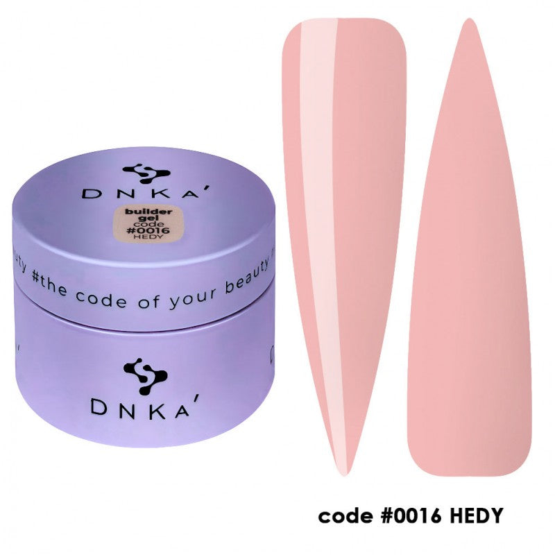 BUILDER GEL NEW FORMULA DNKa' #0016 HEDY