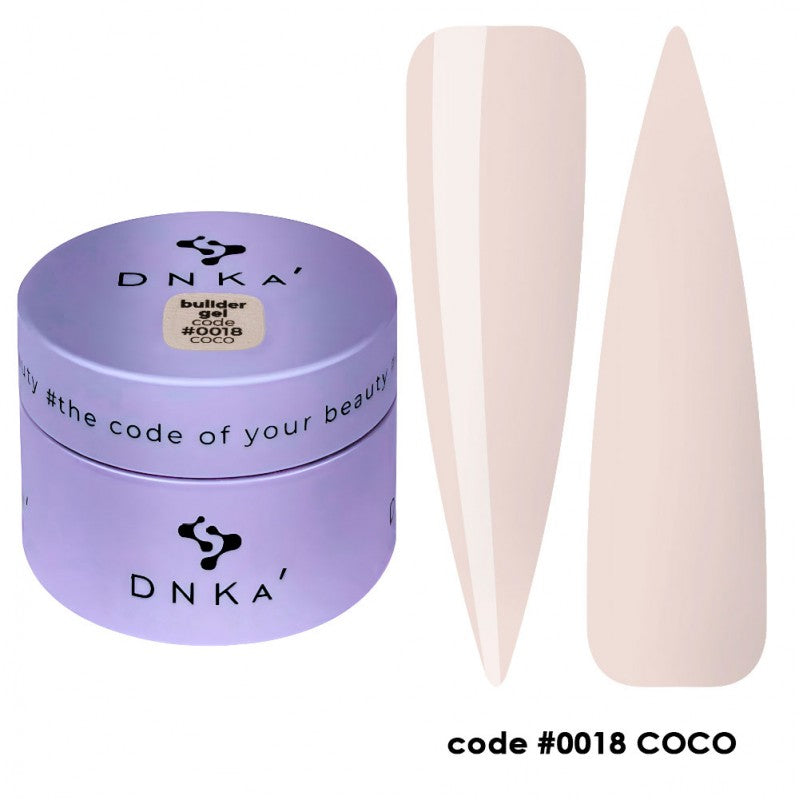 BUILDER GEL NEW FORMULA DNKa' #0018 COCO