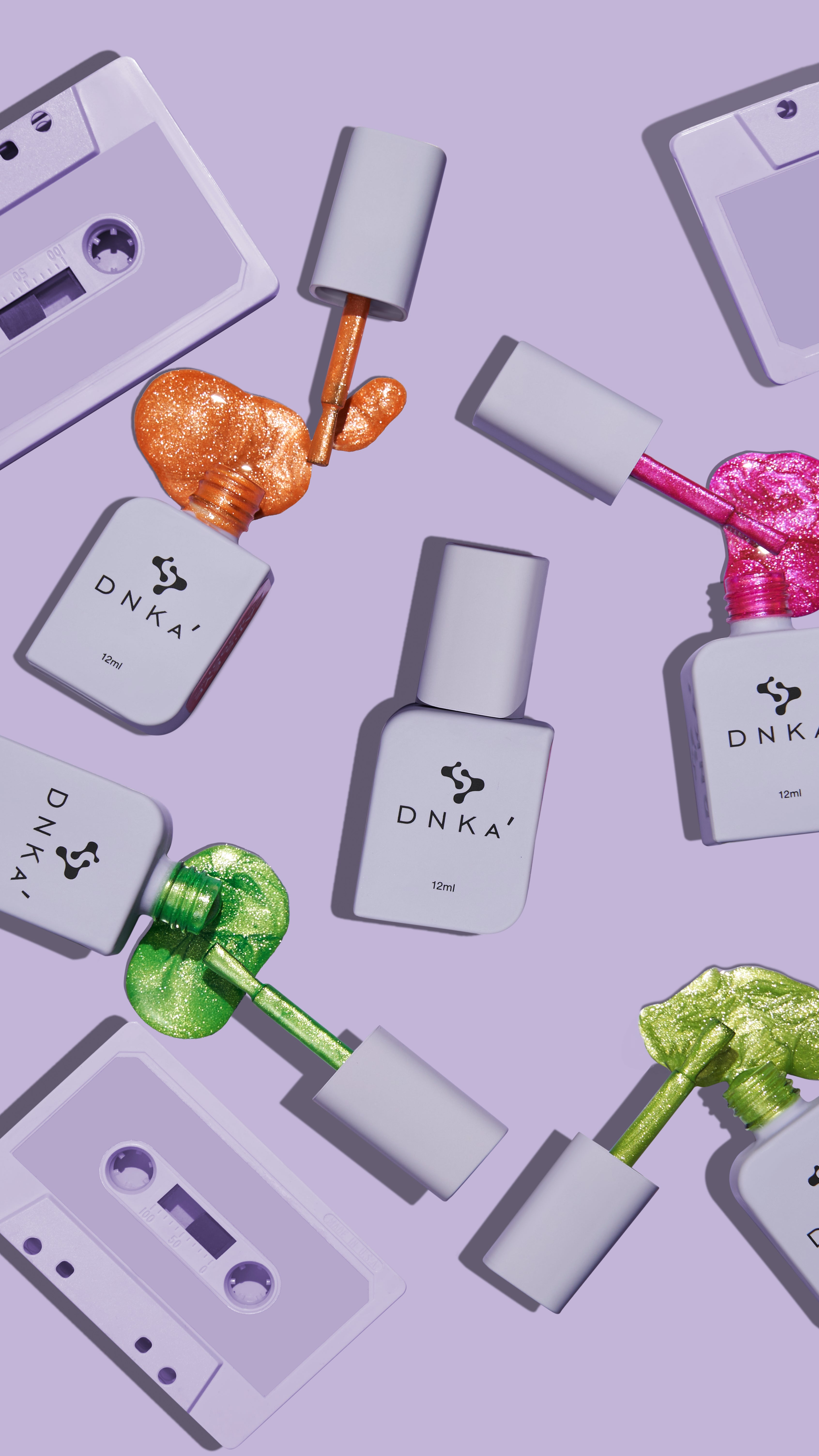 Verniz Gel DNKa' OLHO DE GATO #0001 80' 12ML