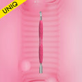 STALEKS PRO EMPUJADOR DE MANICURA UNIQ 10 "GUMMY" MANGO DE SILICONA 10/4,2