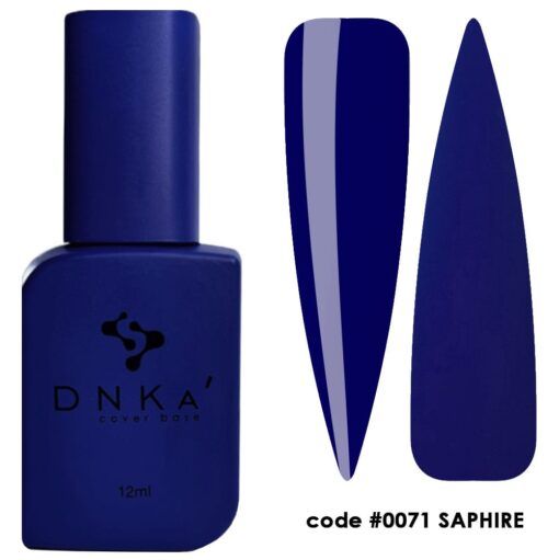 RUBBER BASE COVER DNKa' #0071 SAPHIRE