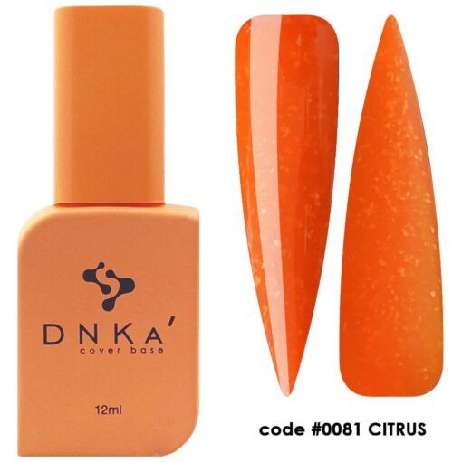 RUBBER BASE COVER DNKa' #0081 CITRUS