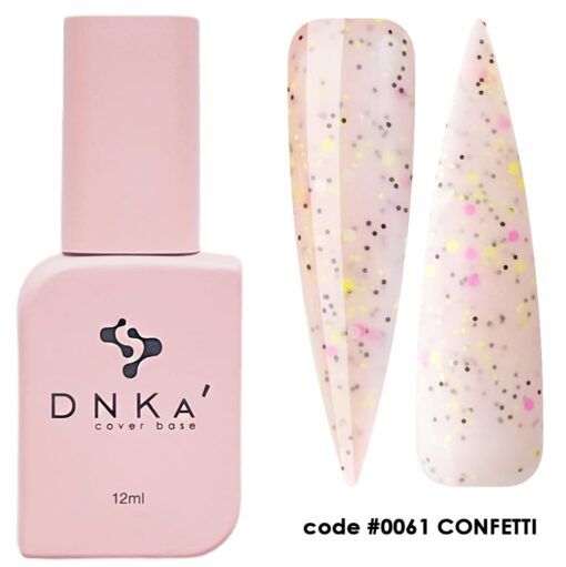 RUBBER BASE COVER DNKa' #0061 CONFETTI