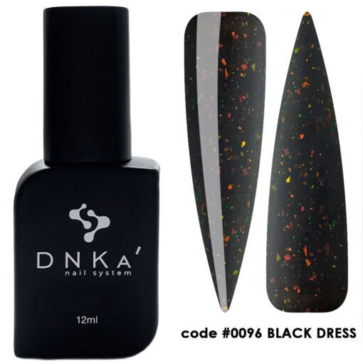 RUBBER BASE COVER DNKa' #0096 BLACK DRESS