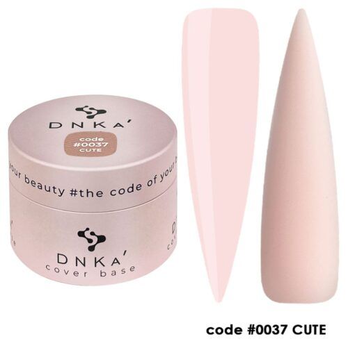 RUBBER BASE COVER DNKa' #0037 CUTE