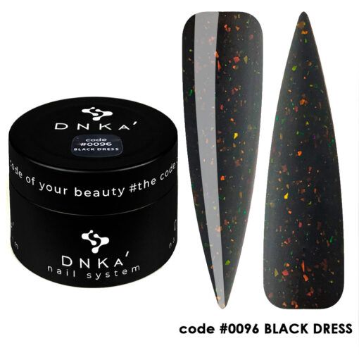 RUBBER BASE COVER DNKa' #0096 BLACK DRESS