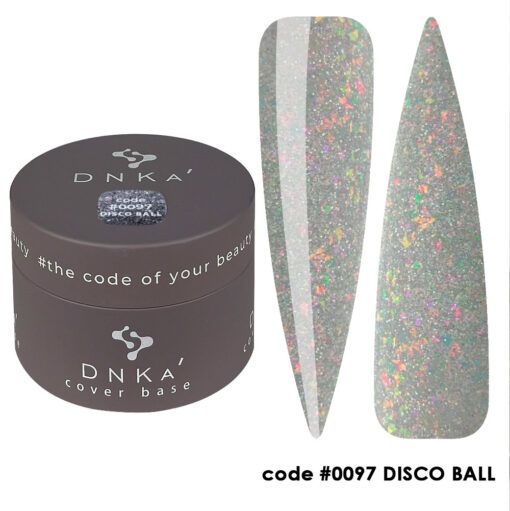 RUBBER BASE COVER DNKa' #0097 DISCO BALL