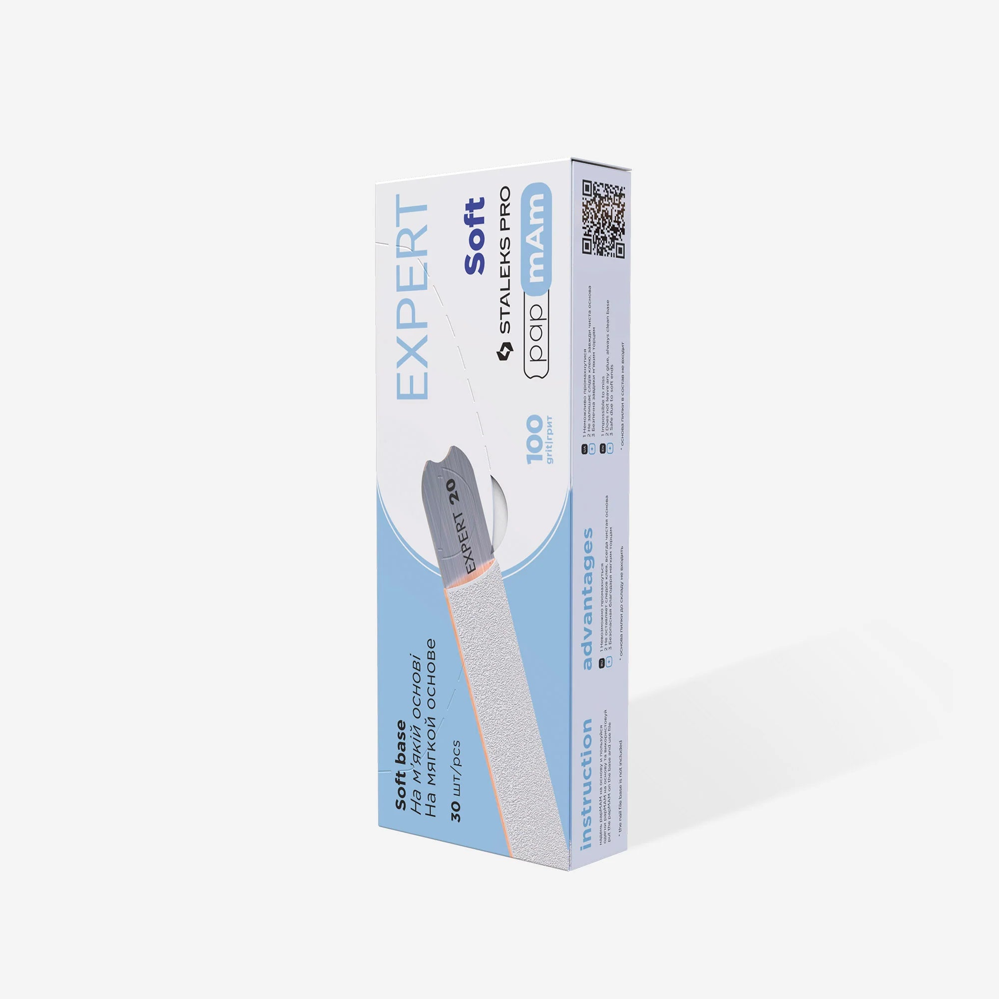 STALEKS PRO LIMAS DESECHABLES PAP MAM SOFT EXPERT 20 GRANO 100 (25 UNID.)