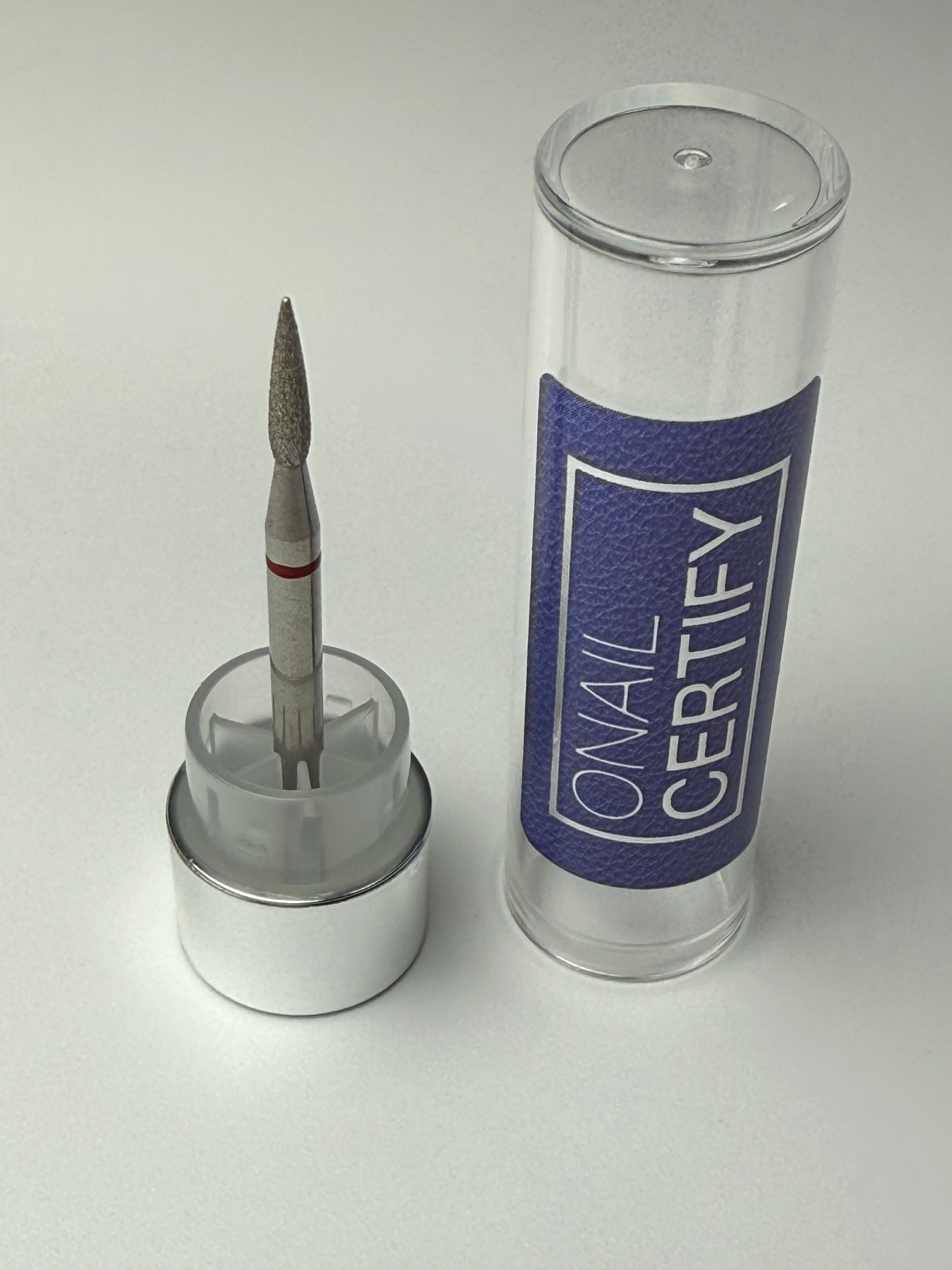 FRESA DIAMANTE LLAMA ROJA 2,1MM PARA MICROMOTOR O'NAIL