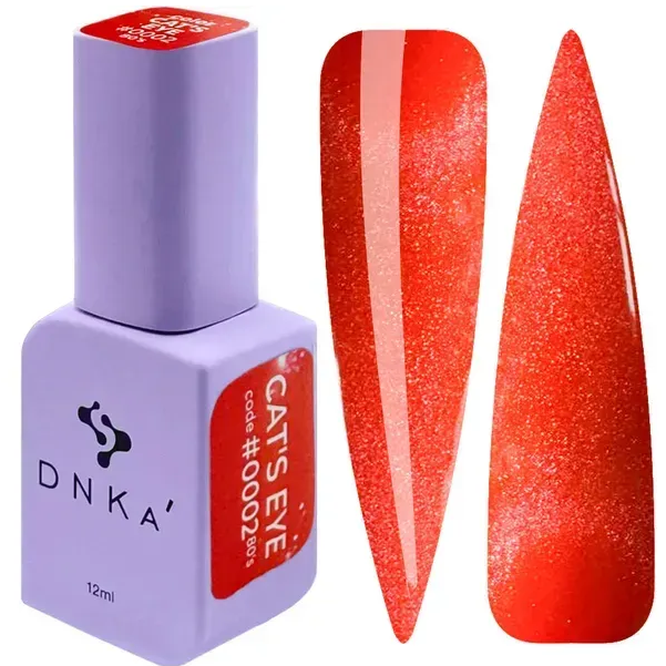 Verniz Gel DNKa' COLOR OLHO DE GATO #0002 80' 12ML