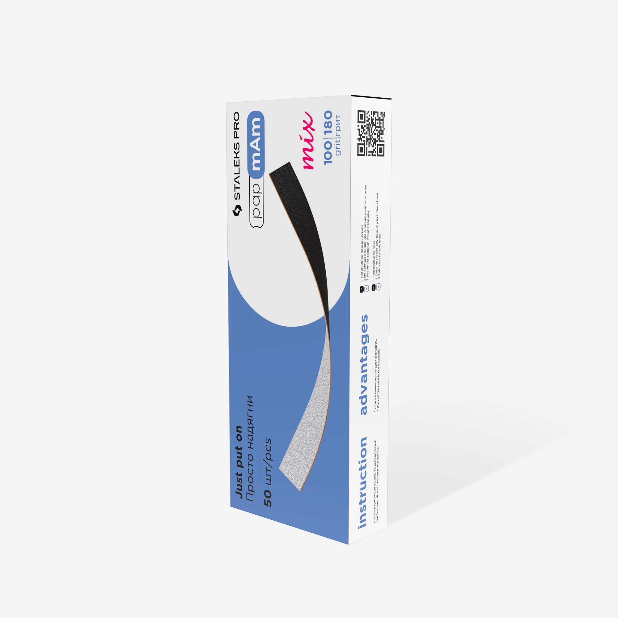 STALEKS PRO LIMAS DESECHABLES PAP MAM MIX EXPERT 22 GRANO 100/180 (50 UNID.)