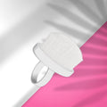 STALEKS PRO EXPERT 03 CEPILLO DE MANICURA PARA ELIMINAR POLVO CON MANGO DE ANILLO MINI (10 UDS.)