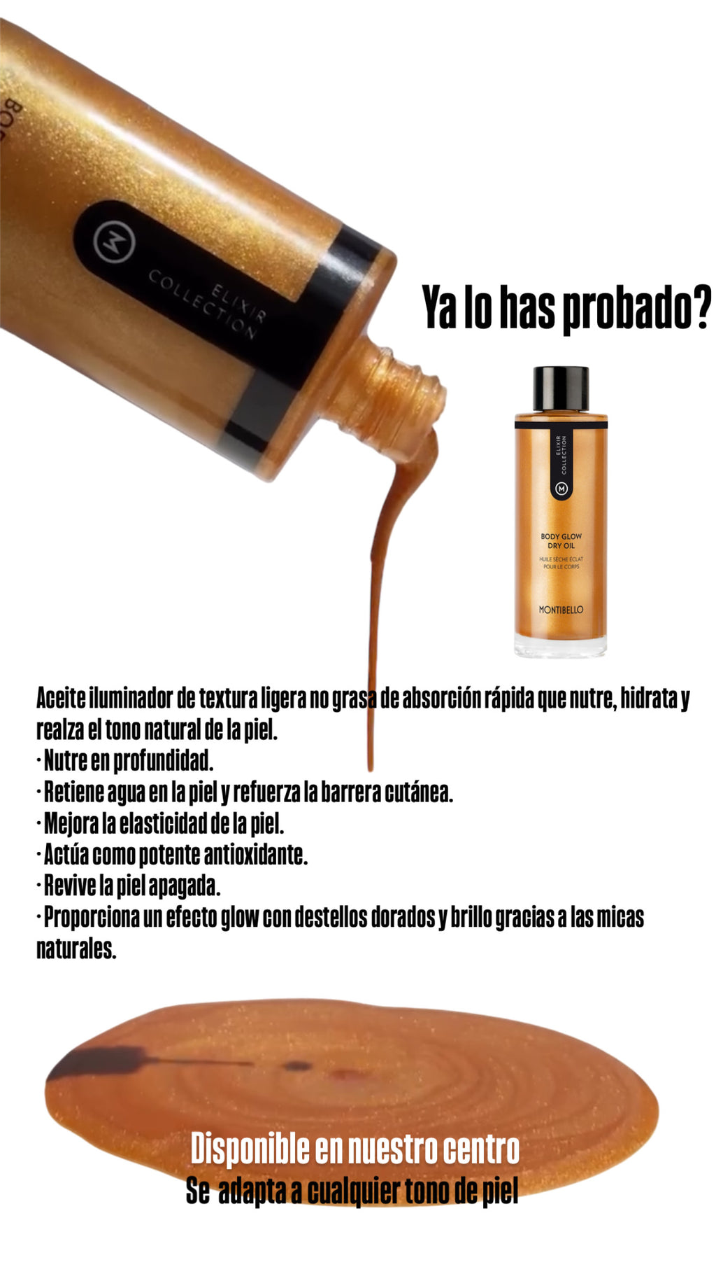 ELIXIR COLLECTION BODY GLOW DRY OIL 100ML