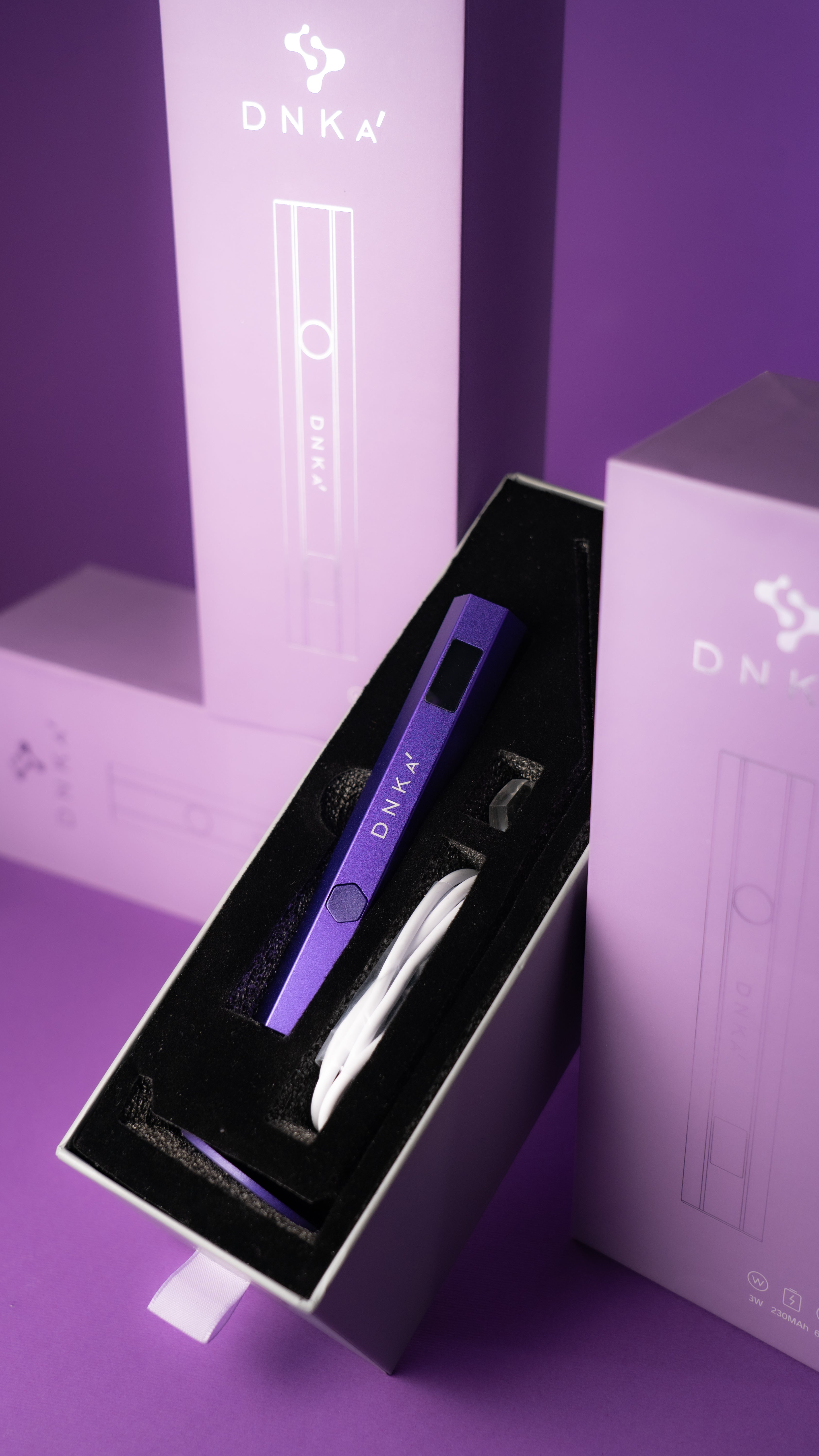 LAMPARA UV LUMOS MANICURE DNKA PURPLE