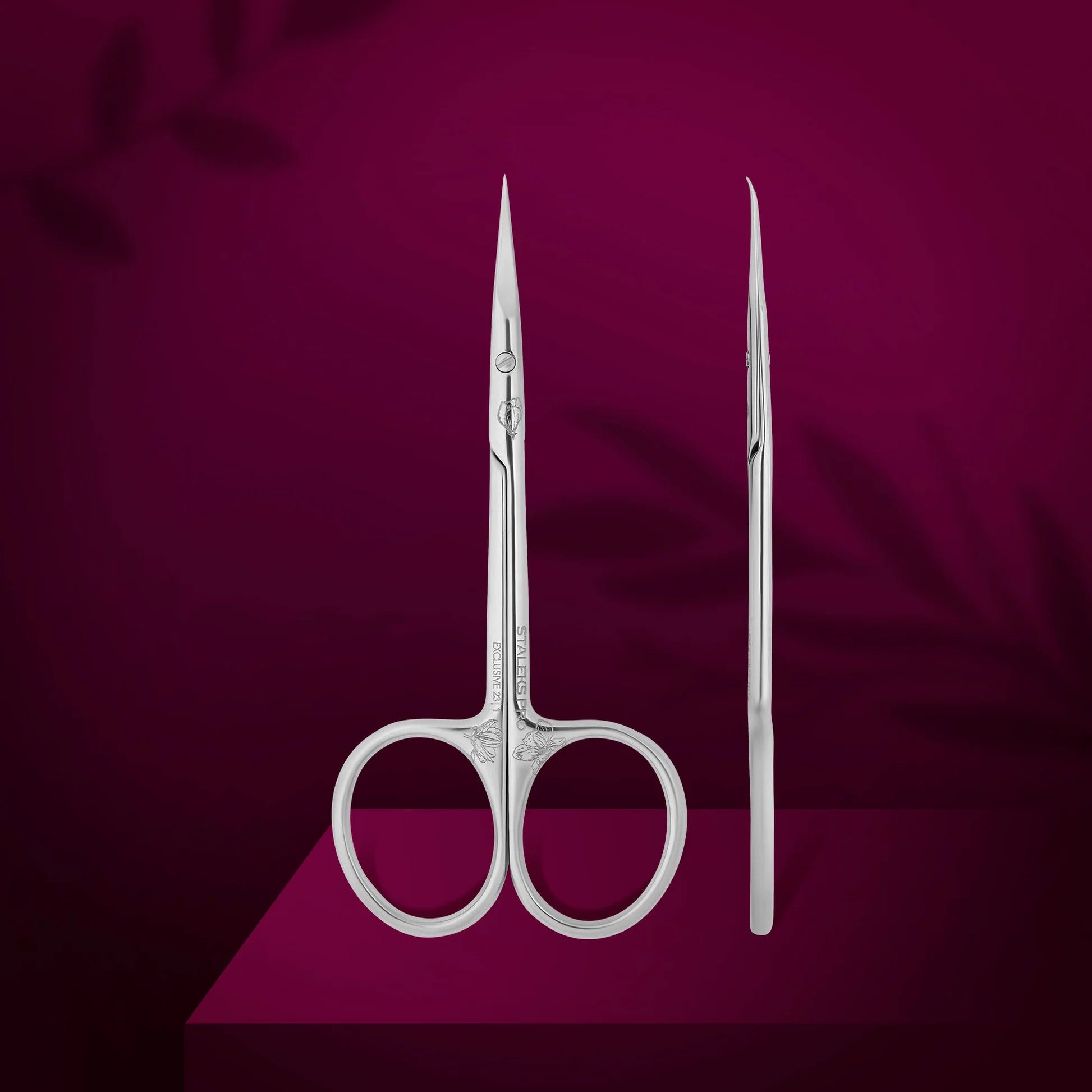 STALEKS PRO SX-23/1 EXCLUSIVE TIJERAS PROFESIONALES CUTÍCULAS CON GANCHO