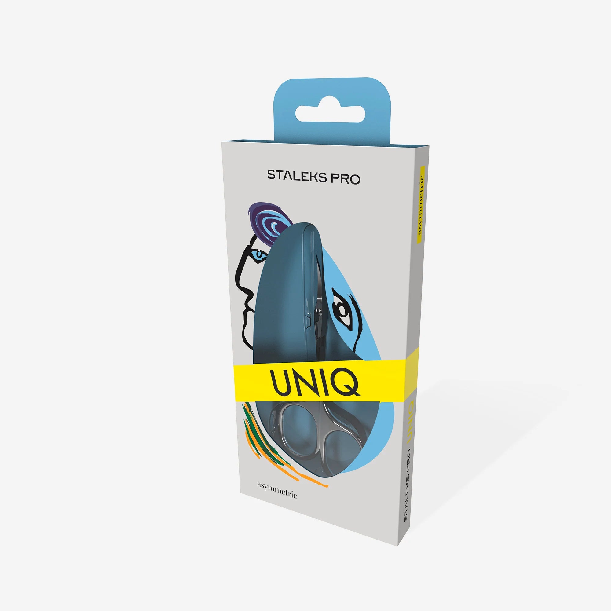 STALEKS PRO UNIQ SQ-30/4 TIJERAS PROFESIONALES CUTÍCULAS ASYMMETRIC