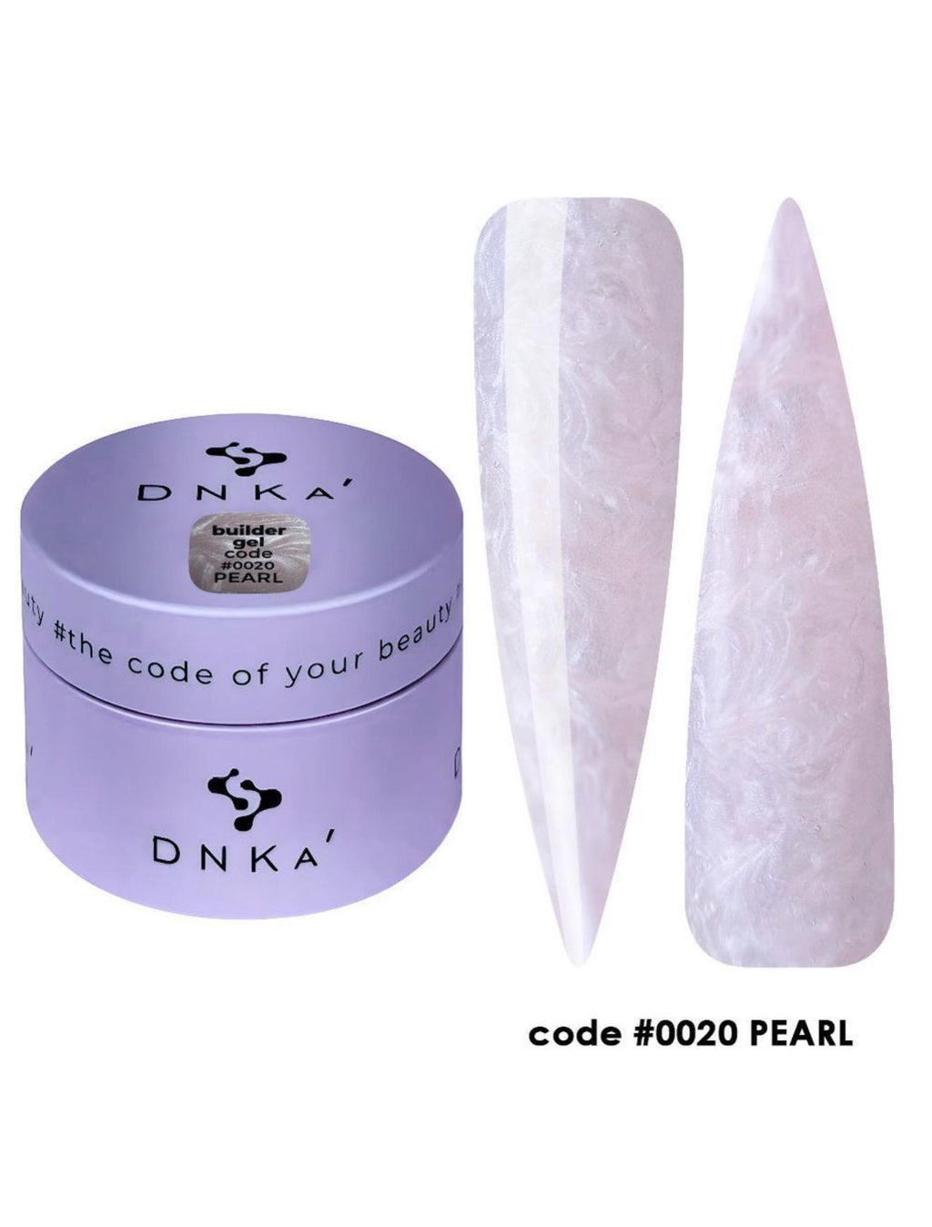 BUILDER GEL DNKa' #0020 PEARL NEW FORMULA 30ML
