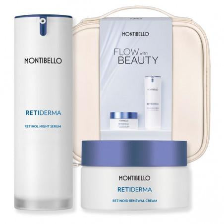 PACK RETIDERMA RENOVACION FLOW WITH BEAUTY-RETINOID RENEWAL CREAM 50ML+RETINOL NIGHT SERUM 30ML PIEL MIXTA
