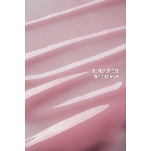 DNKa' BUILDER GEL NEW FORMULA #0012 DIANA, gel de modelado para manicura profesional uñas.