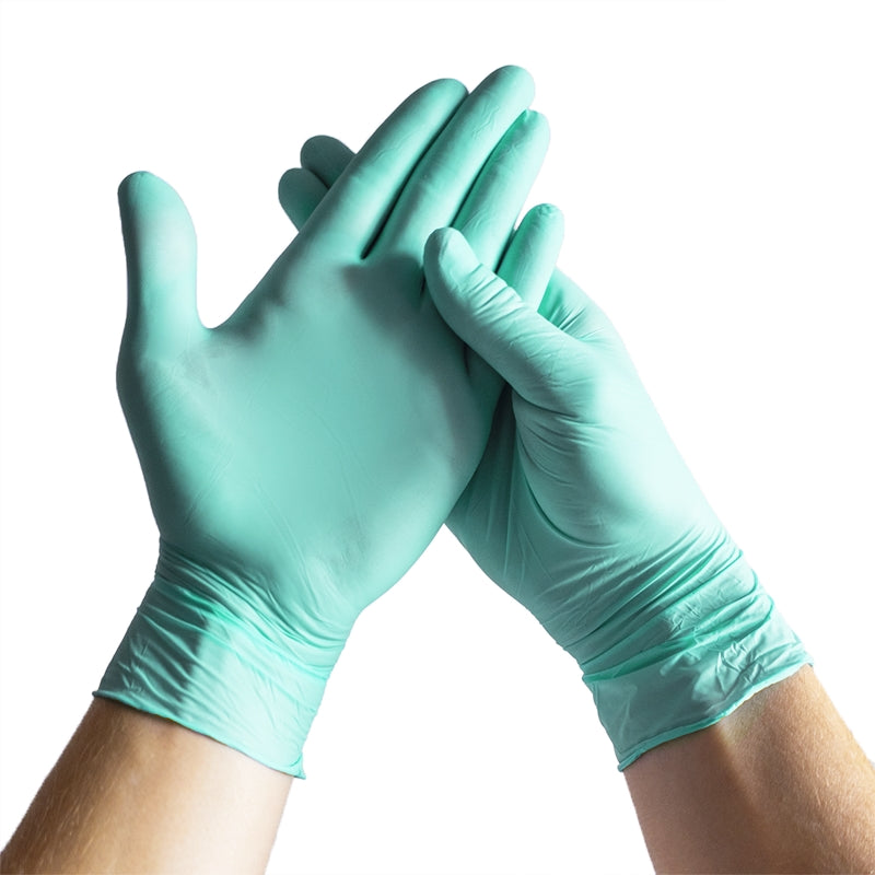 GUANTES NITRILO ESPEON BIO VERDE TALLA S 100 UDS
