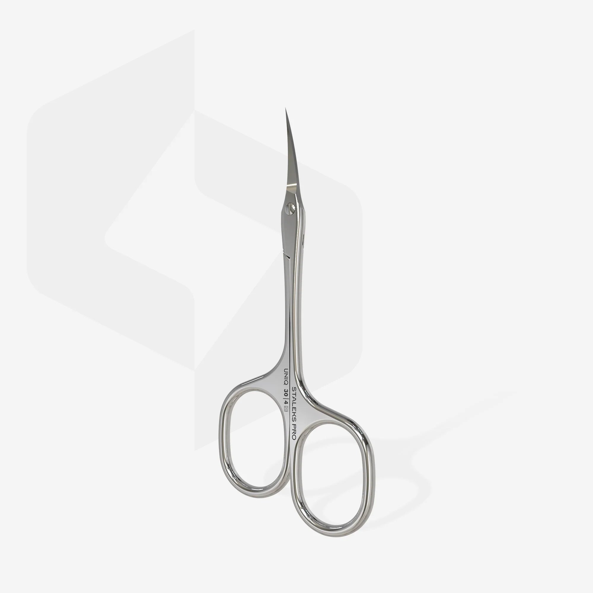 STALEKS PRO UNIQ SQ-30/4 TIJERAS PROFESIONALES CUTÍCULAS ASYMMETRIC