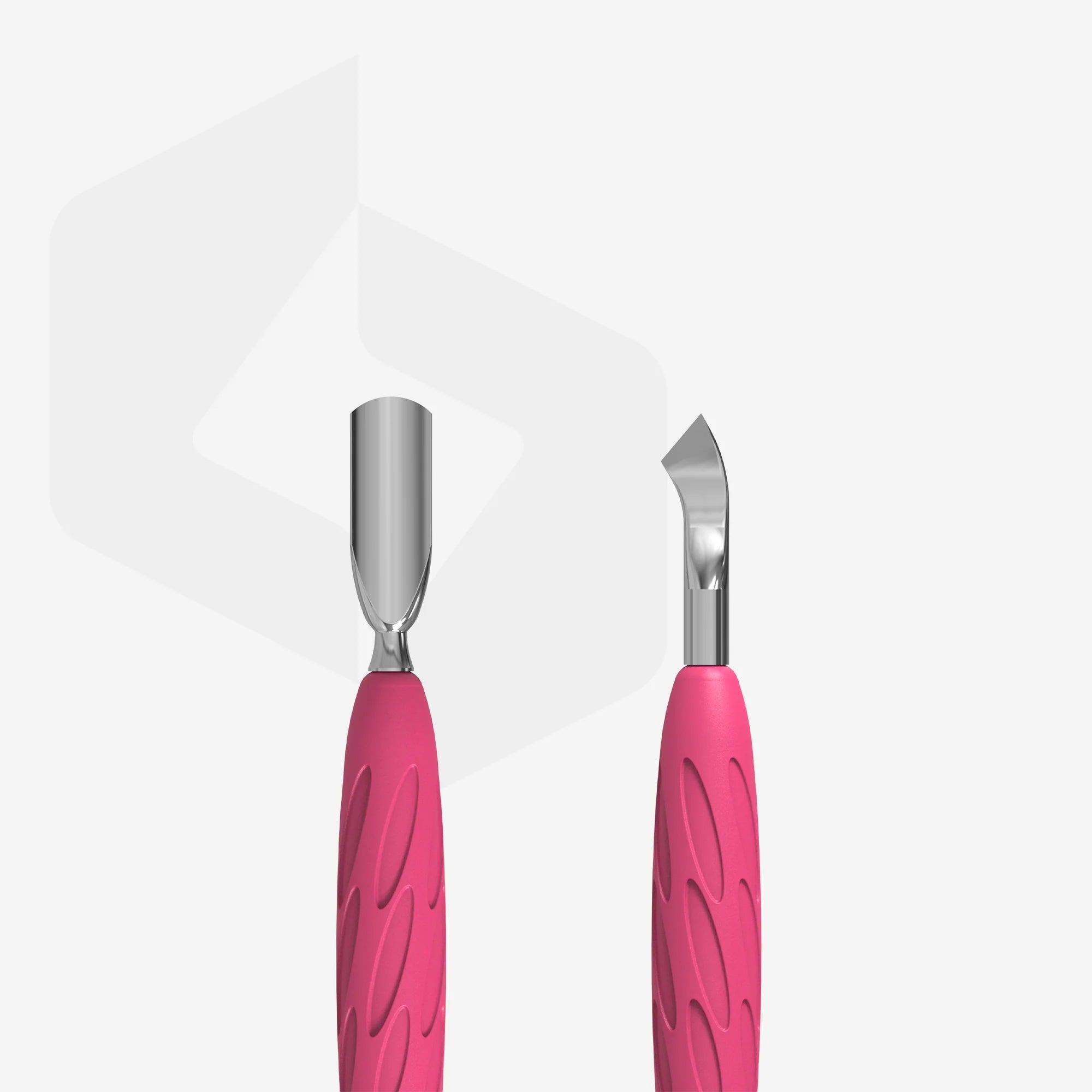 STALEKS PRO EMPUJADOR DE MANICURA UNIQ 10 "GUMMY" MANGO DE SILICONA 10/4,2